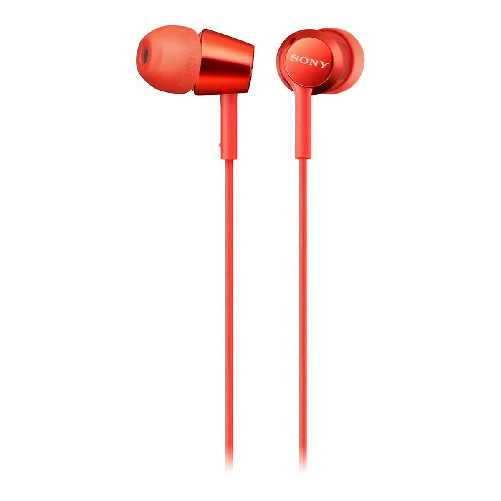 Sony Auricolari con Microfono Sony MDR-EX155AP Rosso