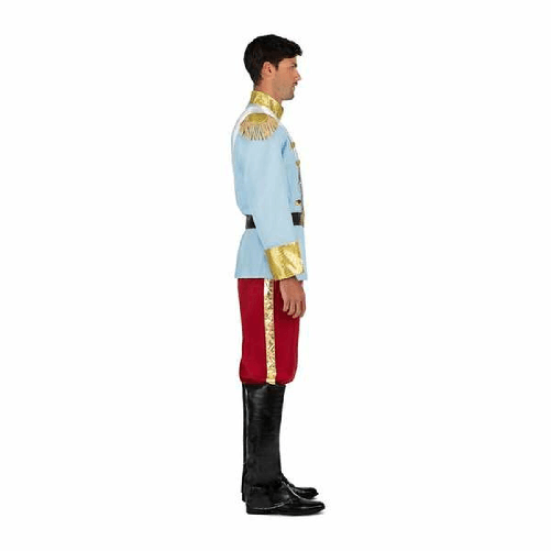 My Other Me Costume per Adulti My Other Me Azzurro Principe 4 Pezzi