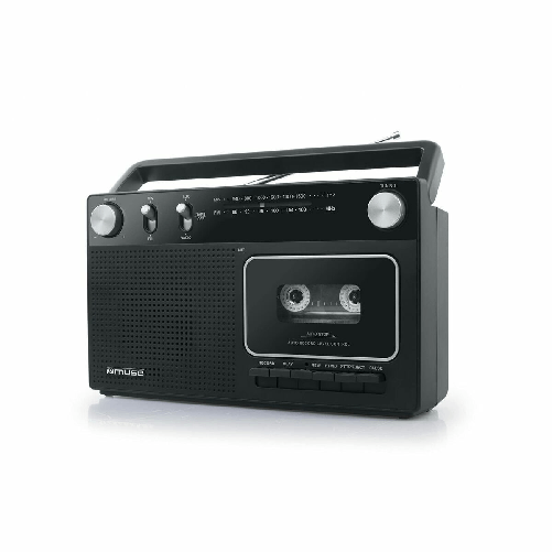 Muse M-152 RC piatto audio Giradischi a trasmissione diretta Nero Manuale Muse Radio Cassetta Muse M-152 RC Nero