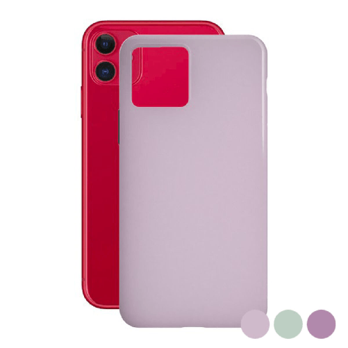 KSIX Custodia per Cellulare iPhone 11 KSIX Color Liquid iPhone 11