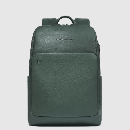 PIQUADRO BORSA ZAINI ZAINO PORTA PC UOMO PIQUADRO CA6501B3 PELLE VERDE ORIGINALE AI 2025 Colore Verde,Taglia Unica