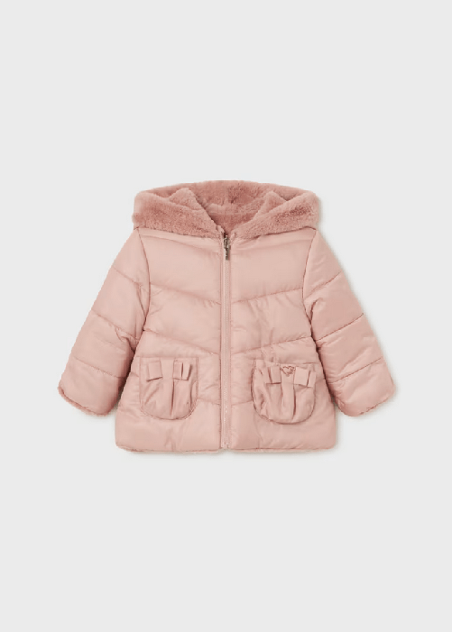 MAYORAL GIUBBINO REVERSE GIUBBOTTO NEONATA MAYORAL 2480 02480 40 ROSA ORIGINALE AI 2025 Colore Rosa,Taglia 12 mesi