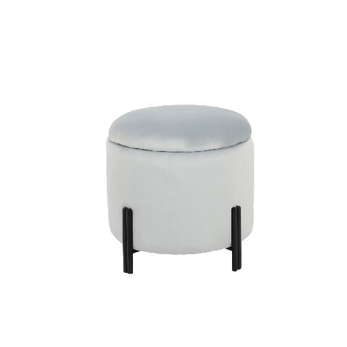 Dkd Home Decor Poggiapiedi DKD Home Decor Grigio Metallo Poliestere (42 x 42 x 42 cm) Poggiapiedi DKD Home Decor Grigio Metallo Poliestere (42 x 42 x