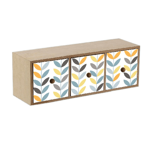 Versa 21920173 scatola, sacchetto e organizzatore di gioielli Versa Scatola-Portagioie Versa Erin 11 x 11 x 33 cm Legno MDF