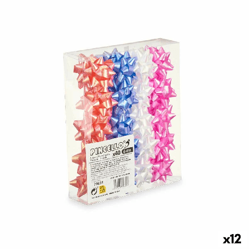 Pincello Lacci Pincello 7 PVC 6 cm Brillante Torta (12 Unità)