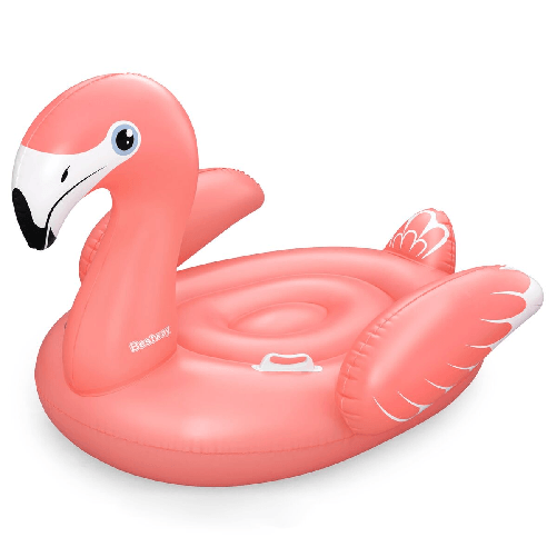 Bestway Gonfiabile Flamenco con Maniglie 168x120 cm +3 Anni Spiaggia e Piscina 41526