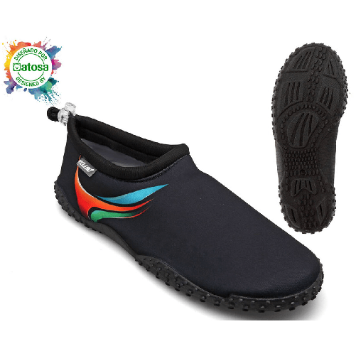 BigBuy Sport Scarpette da Scoglio Piume Arancio