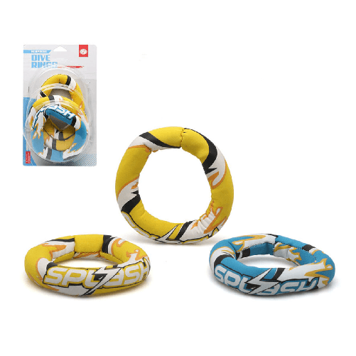 BigBuy Sport Set di Anelli da Immersione Neoprene 3 Pezzi