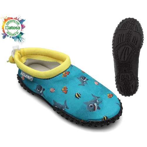 BigBuy Sport Calzari per Bambini Azzurro Squalo