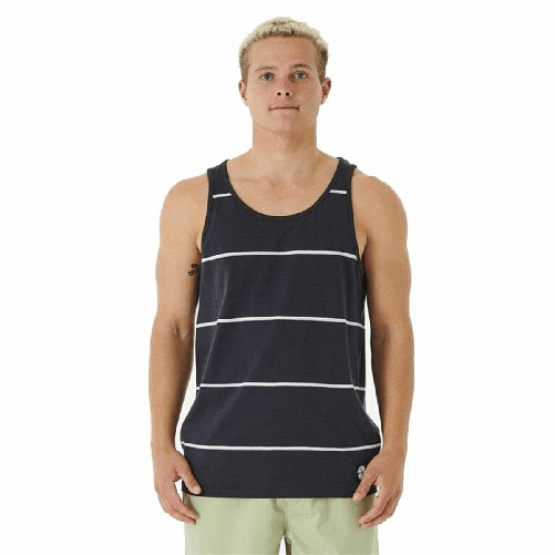 Rip Curl Maglia Smanicata da Uomo Rip Curl Swc Rails Tank Nero