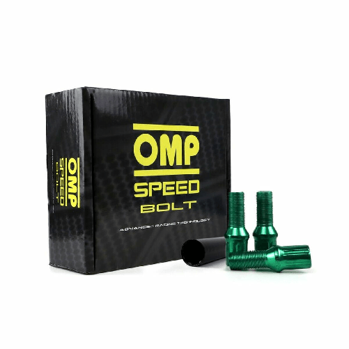 OMP Set Dadi OMP 27 mm Verde 20 uds M14 x 1,25