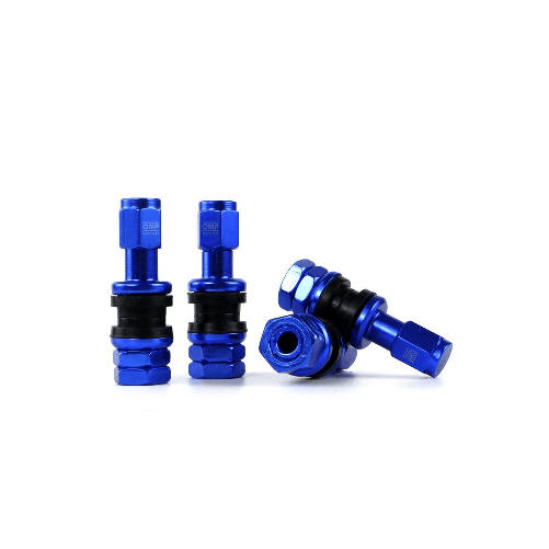 OMP Valvola OMP Azzurro Alluminio 4 uds