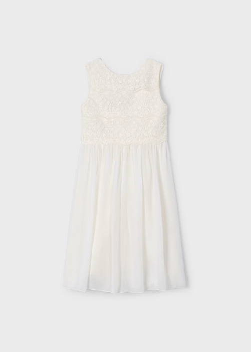 MAYORAL TUTA TUTE CERIMONIA BAMBINA MAYORAL 3870 03870 51 BIANCO ORIGINALE PE 2025 Colore Bianco,Taglia 3 anni