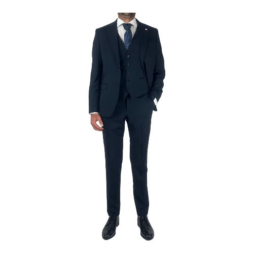 MANUEL RITZ ABITO COMPLETO CERIMONIA UOMO MANUEL RITZ 3632AW3318 240000 89 BLU ORIGINALE PE Taglia IT 52,Colore Blu