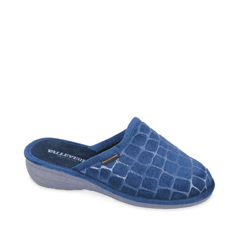 VALLEVERDE SCARPE PANTOFOLE CIABATTE DONNA VALLEVERDE 55123 BLU ORIGINALE AI 2024 Taglia 35,Colore Blu