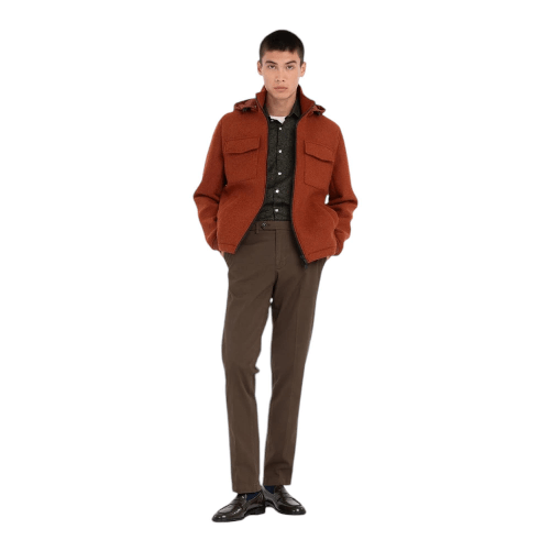 MANUEL RITZ CAPPOTTO CAPPOTTI UOMO MANUEL RITZ 3732H8417C 28 MARRONE ORIGINALE AI 2025 Taglia IT 46,Colore Marrone