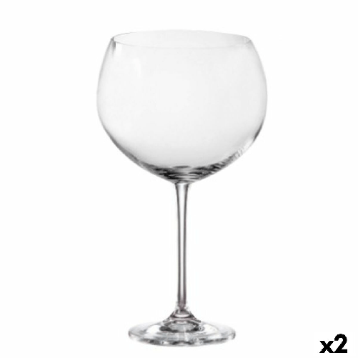 Bohemia Crystal Set di Bicchieri da Gin Tonic Bohemia Crystal Enebro 850 ml 4 Pezzi (2 Unità) (4 Unità)