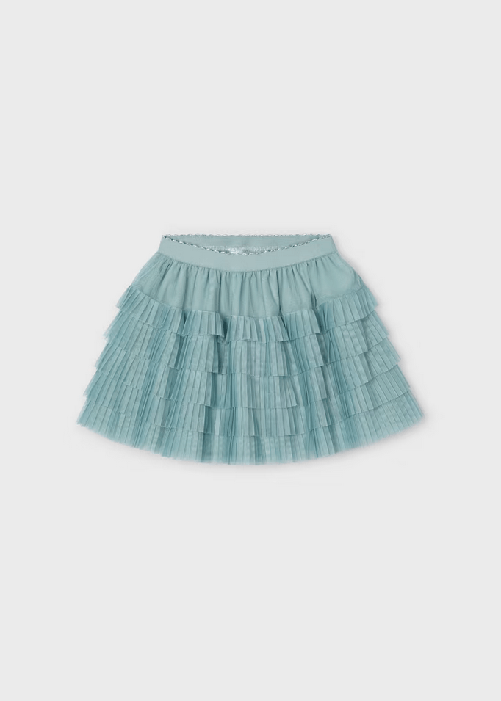 MAYORAL GONNA GONNE PLISSETTATA BAMBINA MAYORAL 4902 04902 15 VERDE ORIGINALE AI 2025 Colore Verde,Taglia 9 anni