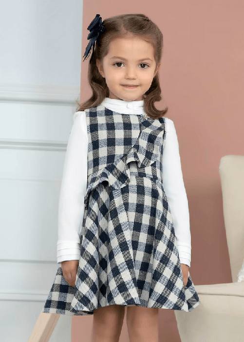 ABEL & LULA by MAYORAL ABITO VESTITO ABITI ABEL E LULA MAYORAL BAMBINA 5550 4 BLU ORIGINALE AI 2024 Taglia 7 anni,Colore Blu