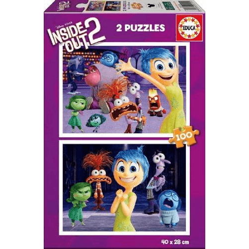 Educa Puzzle Educa Inside Out 2 2 x 100 Pezzi