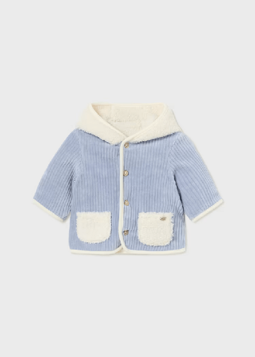 MAYORAL CAPPOTTO CAPPOTTI REVERSE NEONATO MAYORAL 2448 02448 52 BLU ORIGINALE AI 2025 Colore Blu,Taglia 18 mesi