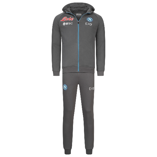 EA7 EMPORIO ARMANI TUTA TUTE UOMO EA7 EMPORIO ARMANI NAPOLI RAPPRESENTANZA EASSCN23R09 ORIGINALE AI Colore Grigio,Taglia M
