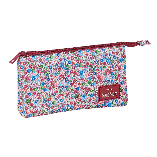 Nait Nait Necessaire Nait Nait Flores coimbra burdeos Bordeaux 22 x 12 x 3 cm