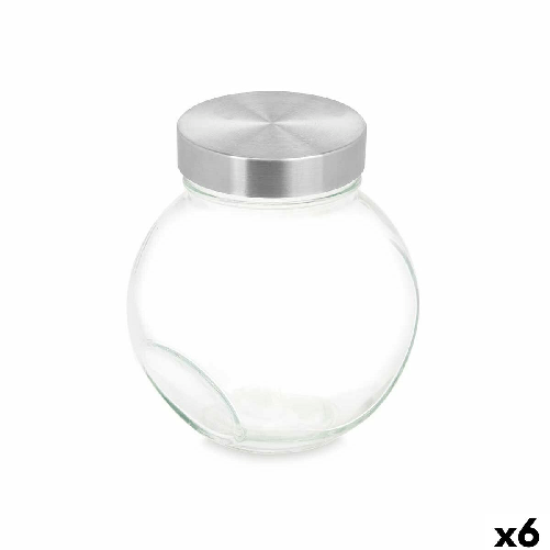 Vivalto Biscottiera Vivalto CW-74-5/TH6 Trasparente Vetro 700 ml 11,5 x 12 x 8 cm (6 Unità)