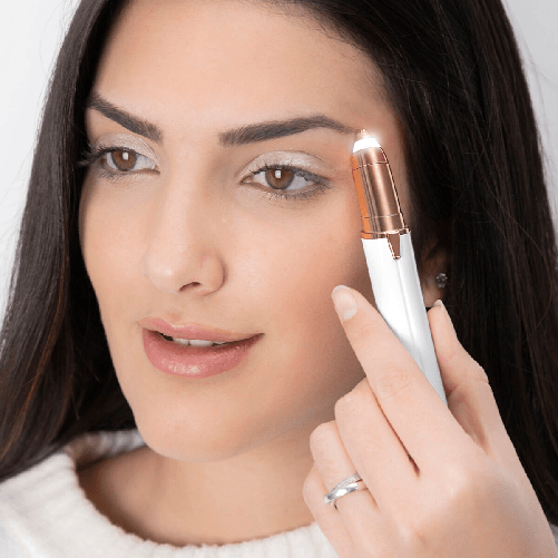 InnovaGoods Epilatore di Precisione con LED per Peluria Viso InnovaGoods