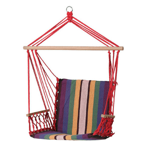 BigBuy Garden Amaca Multicolore Rosso 100 x 50 x 3 cm