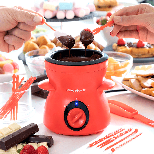 InnovaGoods Set per Fonduta al Cioccolato con Accessori Fonlat InnovaGoods