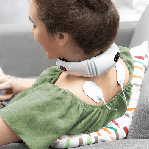 InnovaGoods Massaggiatore Elettromagnetico per Collo e Schiena Calmagner InnovaGoods