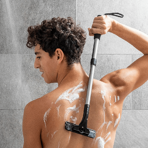 InnovaGoods Rasoio per il Corpo con Manico Estensibile in Alluminio Extaver InnovaGoods