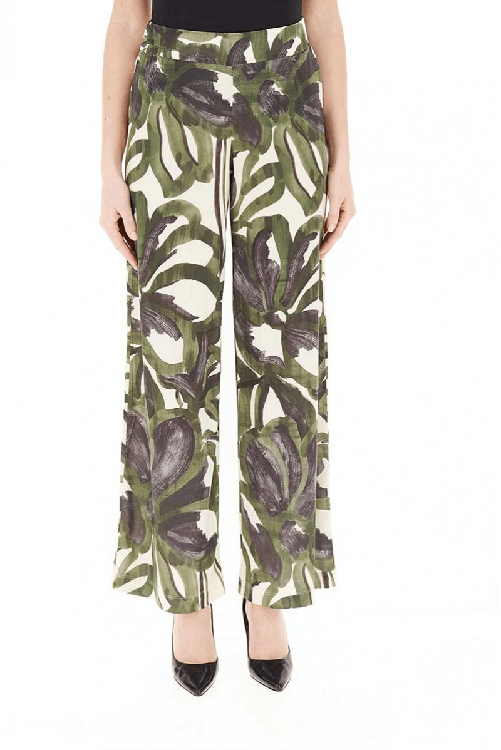 DIANA GALLESI PANTALONE PANTALONI DONNA DIANA GALLESI P613R005685N 01 VERDE ORIGINALE PE 2025 Taglia IT 42,Colore Verde