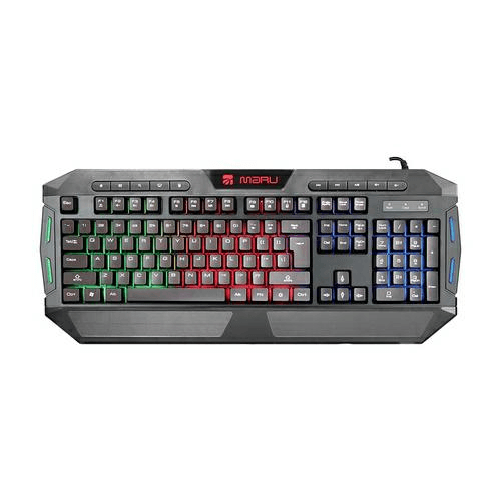 Xtreme Game Keyboard Maru tastiera Gaming USB QWERTY Italiano Nero XTREME GAME KEYBOARD MARU LED