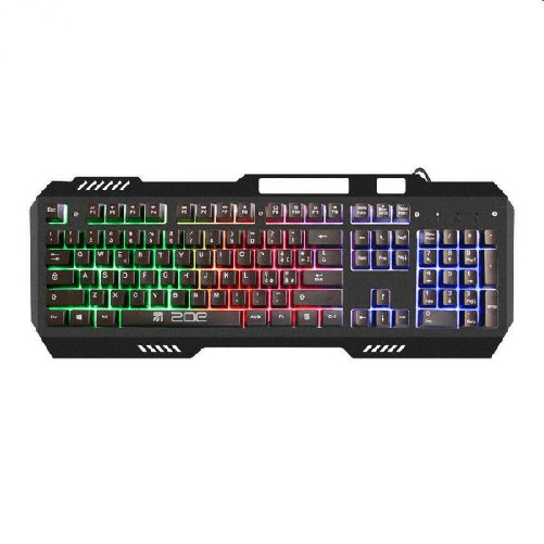 Xtreme 34642 tastiera Gaming USB QWERTY Italiano Nero XTREME GAME KEYBOARD ZOE LED