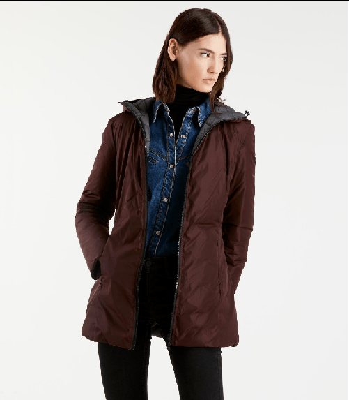 REFRIGIWEAR GIUBBINO PIUMINO DONNA REFRIGIWEAR LONG DORIS W06200 C01305 ORIGINALE AI 2023 Colore Rosso,Taglia S / M