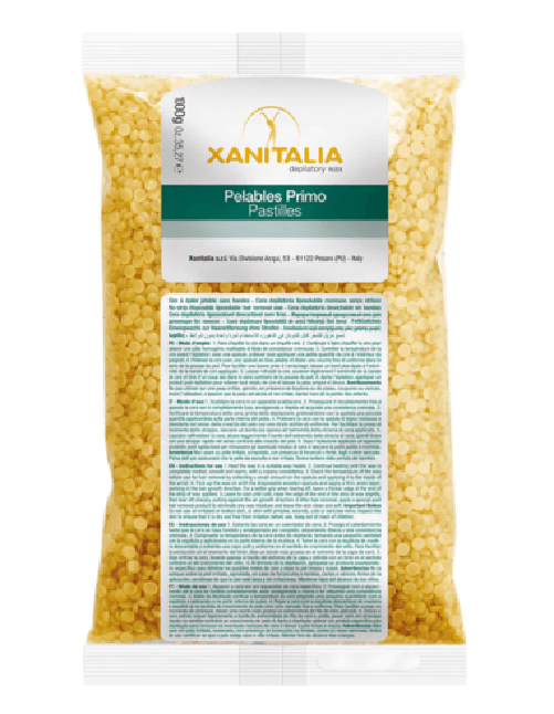 Xanitalia - Cera depilatoria brasiliana in gocce Miele 1Kg