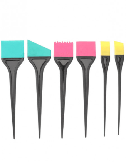 Xanitalia Set pennelli in silicone per parrucchiere