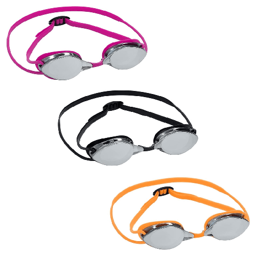 TrAdE Shop Traesio Occhialini Da Nuoto Piscina A Specchio Protezione Uv Ocean Swell 14+ Anni 3 Colori 21066 -