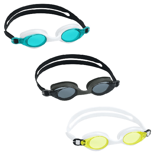 TrAdE Shop Traesio Occhialini Da Nuoto Lightning Pro Rivestimento Anti Uv Antiappannamento 14+ Anni 21130 -