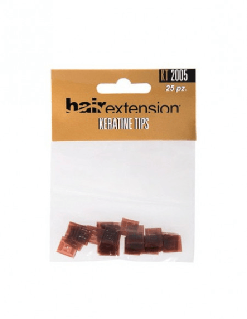 She srl She tips keratina per extension 25 pz- castano