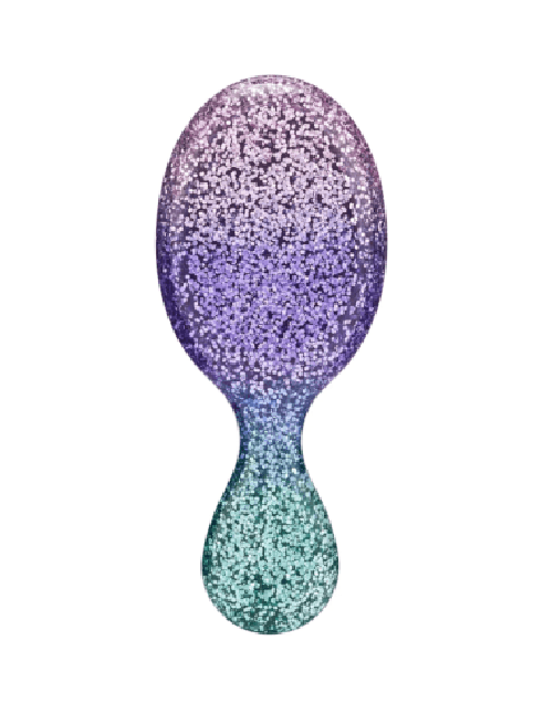 Wet Brush Mini Detangler Viola Glitter