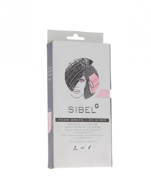 Sibel Foam Wraps - cartine per meches morbide 20 cm