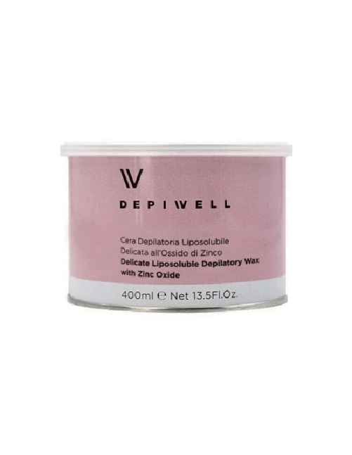 Depiwell Cera Depilatoria vaso Ossido di Zinco 400 ml
