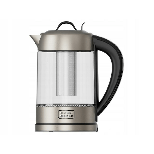 Black & Decker BXKE2205E bollitore elettrico 1,7 L 2200 W Nero, Acciaio inox, Trasparente Black & Decker Bollitore Black & Decker BXKE2205E Nero