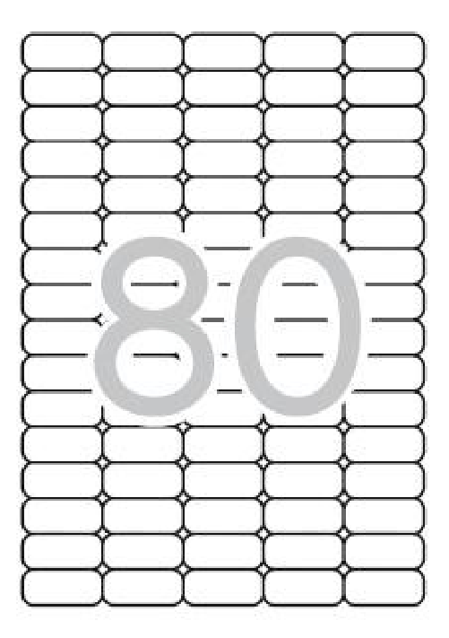 APLI 10199 etichetta per stampante Bianco Etichetta per stampante autoadesiva
