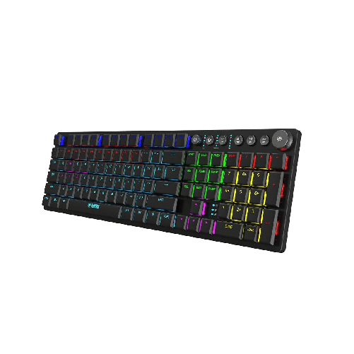 Ibox Tastiera Ibox AURORA K-6 Nero Inglese QWERTY