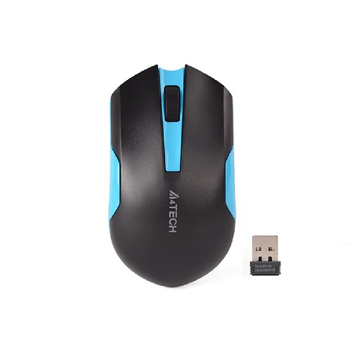 A4 Tech Mouse senza Fili A4 Tech G3-200N Nero/Blu 1000 dpi