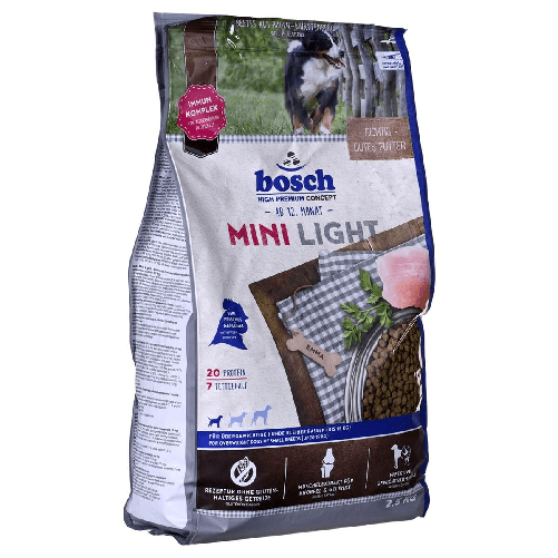 BOSCH mangime BOSCH MINI LIGHT Adulto Pollo Uccelli 2,5 kg